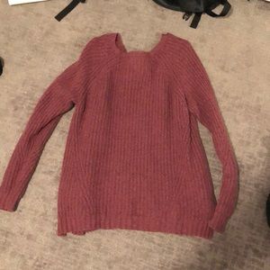 maroon american eagle sweater